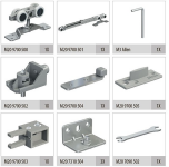 Albatur M20 9700 SFT Комплектація механізмів для міжкімнатних дверей вагою до 120 кг з доводчиком